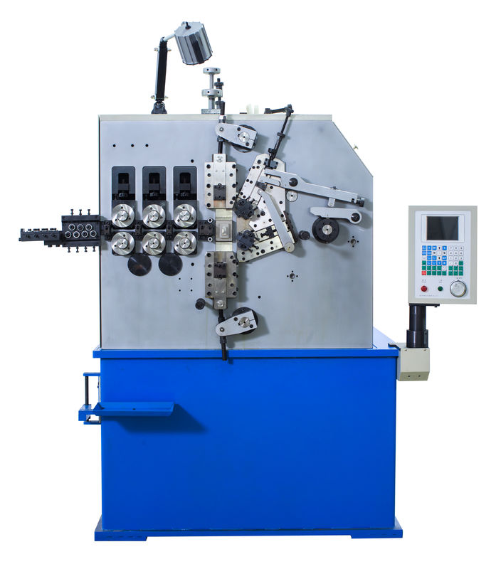 Машина автоматической весны CNC свертываясь спиралью трехосная с мотором сервопривода кулачка 5,5 KW