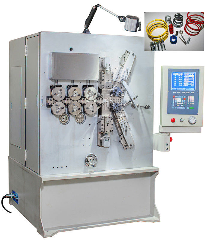 2,00 до 6.00mm машина спиральной пружины CNC 5 осей с системой движения сервопривода